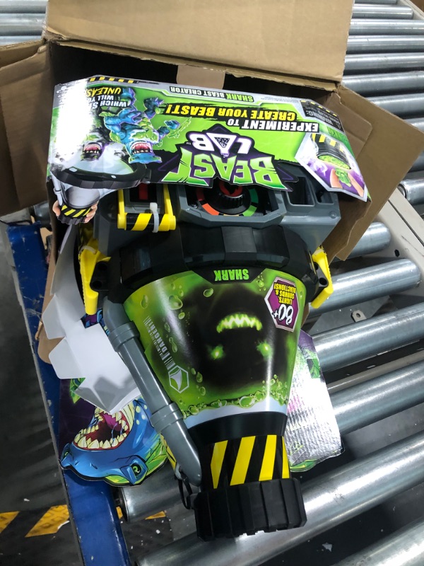 Photo 1 of Beast Lab – Shark Beast Creator. Add Ingredients & Follow The Experiment's Steps to Create Your Beast! with Real Bio Mist & 80+ Lights, Sounds and Reactions – Shark Style May Vary Sharks