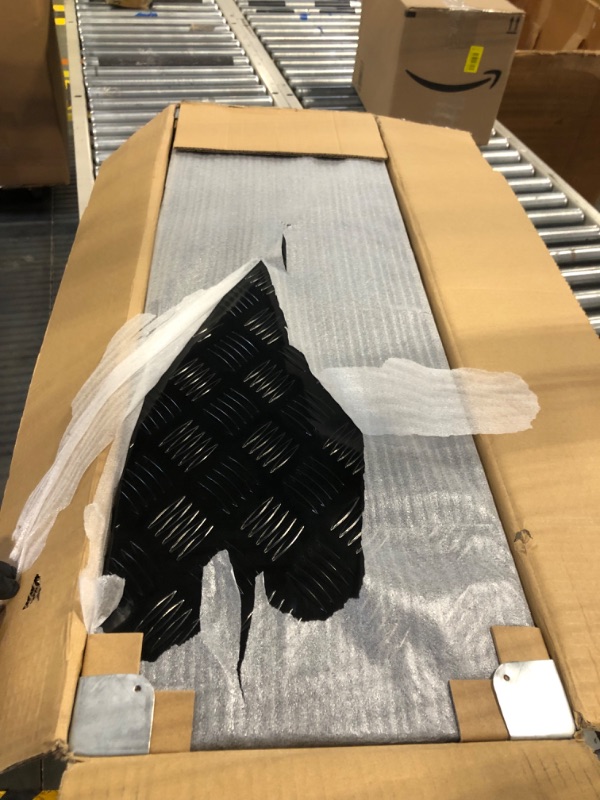 Photo 1 of BATONECO 39 Inch Aluminum Truck Tool Box, Truck Bed Tool Box with Side Handle,Lock and 2 Keys, Tool Storage Box for Truck,Trailer,Pickup,RV,39"X13"X10",Black 39"X13"X10"-Black