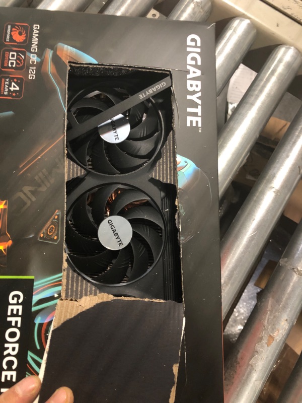 Photo 1 of GIGABYTE GeForce RTX 4070 Ti WINDFORCE OC 12G Graphics Card | 3X WINDFORCE Fans | 12GB 192-bit GDDR6X | GV-N407TWF3OC-12GD Video Card