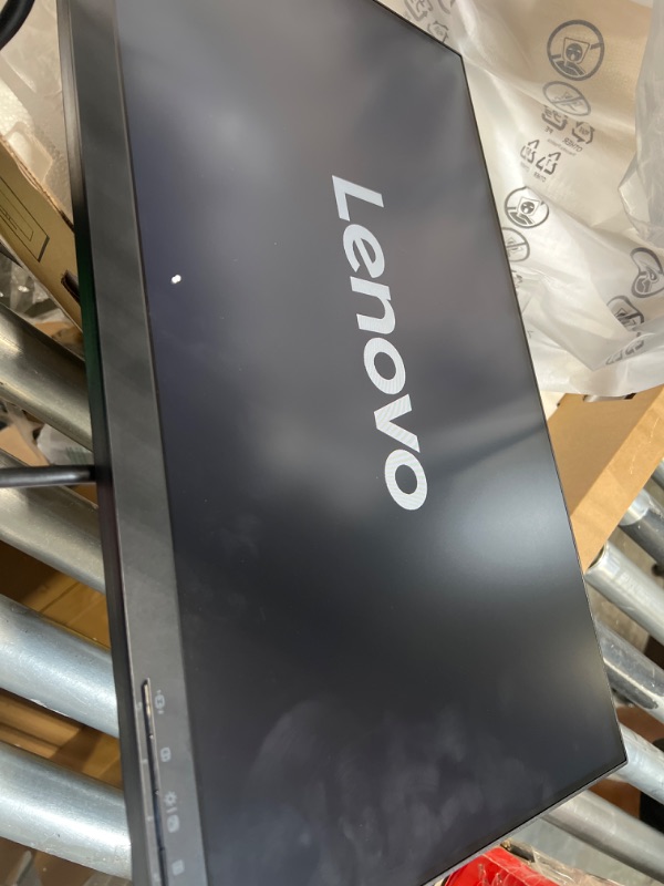 Photo 4 of Lenovo Q24h-10 23.8-inch QHD (2560 x 1440) USB-C LCD Monitor, LED Backlit, AMD FreeSync, 75Hz, 4ms, 99% sRGB, Speakers, Low Blue Light
