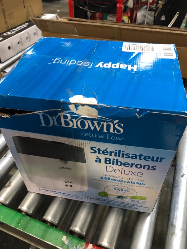 Photo 1 of Dr. Brown's Deluxe Bottle Sterilizer and Baby Bottle Cleaning Brush with Sponge and Scrubber Bundle Sterilizing & Cleaning Set