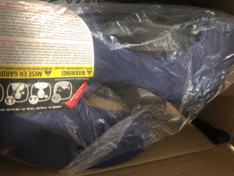 Photo 1 of Diono Solana 2 XL 2022, Dual Latch Connectors, Lightweight Backless Belt-Positioning Booster Car Seat, 8 Years 1 Booster Seat, Blue NEW! LATCH Connect Single Blue