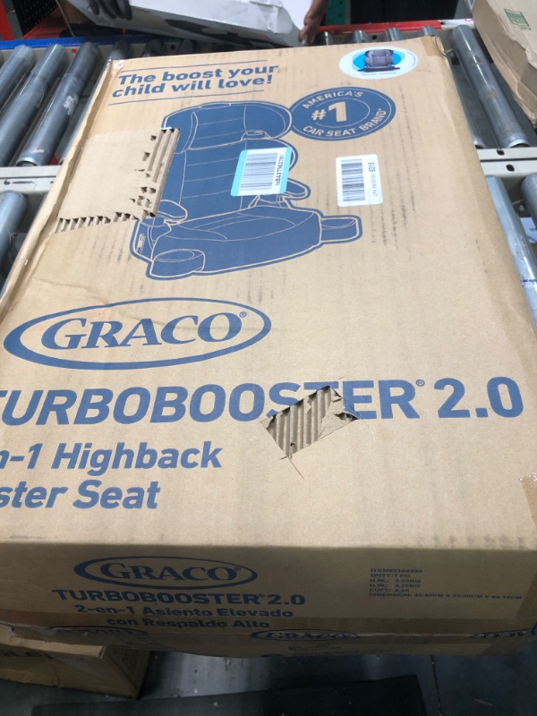 Photo 3 of Graco TurboBooster 2.0 Highback Booster Car Seat, Declan