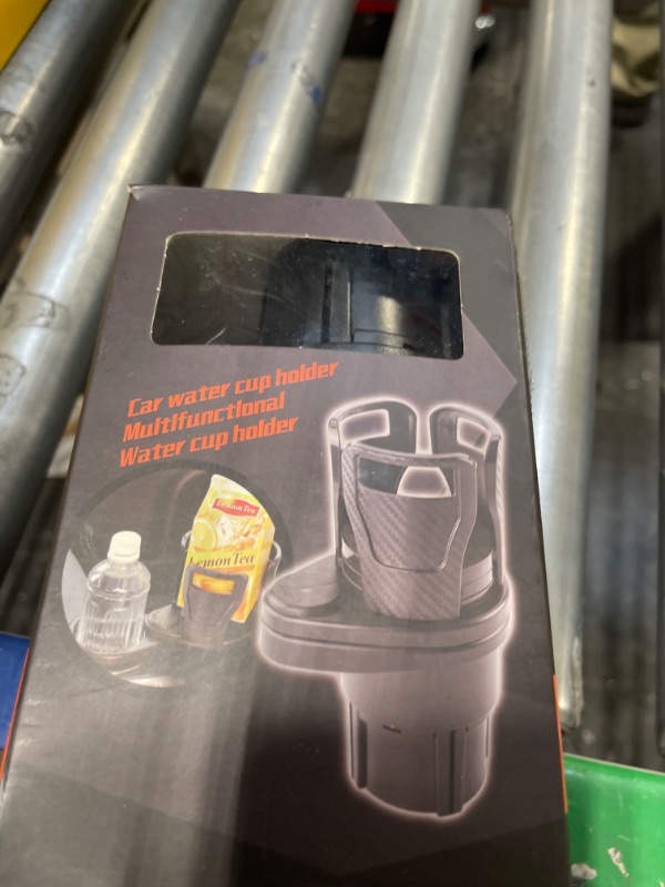 Photo 1 of 2 in 1 Multifunctional 2 Cup Holder,Car Cup Holder Expander Adapter,Mount Extender with 360° Rotating Adjustable Base to Hold Most 17oz - 20 oz Bottles Drink Coffee up to 5.9" (2 in 1 Cup Holder)