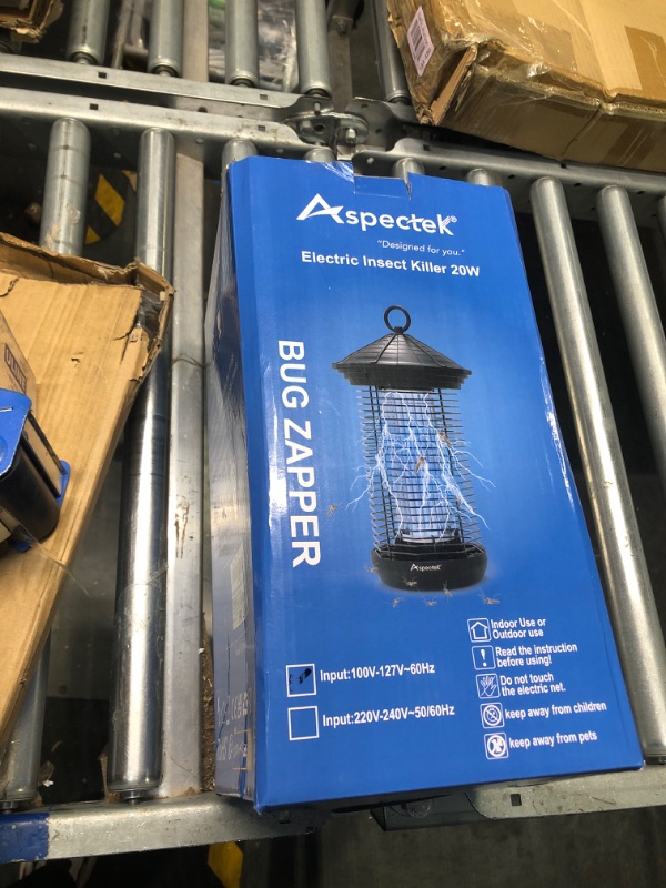 Photo 3 of ASPECTEK Bug Zapper Outdoor 20W, Electric Mosquito Zapper, Insect Fly Zapper, Effective UV Light Fly Killer for Outdoor use, Waterproof, Up to 1000sq. FT Coverage for Camping, Patio, Garden, BBQ Outdoor design