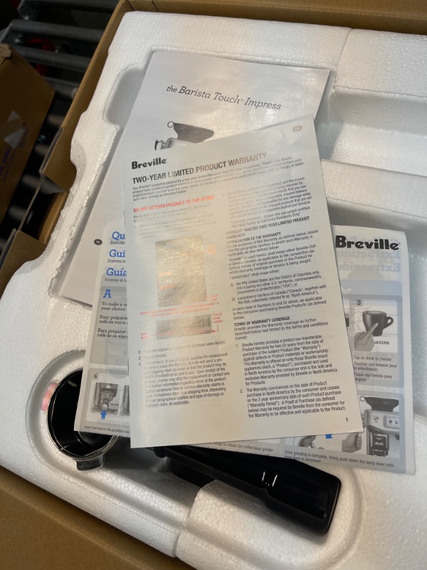 Photo 1 of Breville Barista Touch Impress Espresso Machine