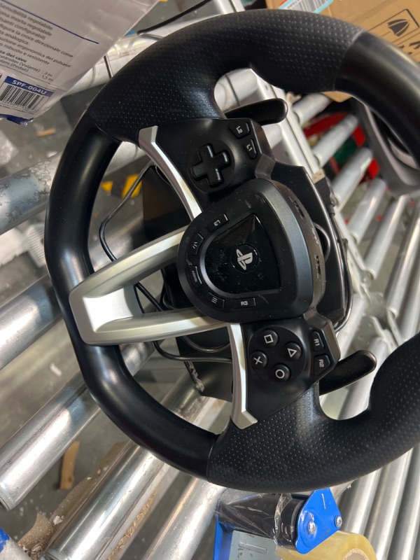 Photo 3 of HORI Racing Wheel Apex for Playstation 5, PlayStation 4 and PC - Officially Licensed by Sony - Compatible with Gran Turismo 7
