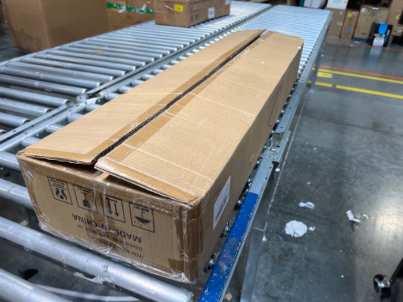 Photo 1 of APONUO Lighted Waterfall Pool Fountain 35.4" RGB LED Pool Fountain Acrylic 7 Color Remote Changing Spillway for Sheer Descent 35.4" x 8.2" x 3"