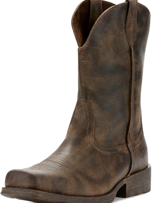 Photo 1 of Ariat Rambler Western Boot – Men’s Leather, Square Toe, Western Boots SIZE 10