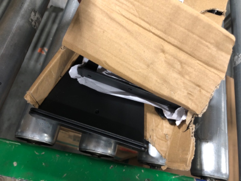 Photo 1 of ICOOL Triangle Shelf Bracket, 6 Pack 10 Inch Heavy Duty Hidden Wall Mounted Brackets, Floating Metal Shelf Support for Home Garage 10 Inch - 6 pack