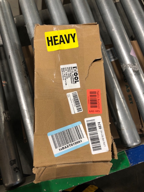 Photo 1 of ICOOL Triangle Shelf Bracket, 6 Pack 10 Inch Heavy Duty Hidden Wall Mounted Brackets, Floating Metal Shelf Support for Home Garage 10 Inch - 6 pack