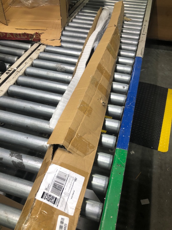 Photo 1 of Amazon Basics Metal Bed Frame, 6-Leg Base for Box Spring and Mattress - Twin, 74.5 x 38.5-Inches, Tool-Free Easy Assembly