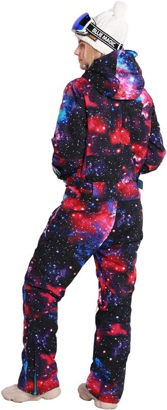 Photo 1 of Bluemagic Womens Snowsuit One Pieces Ski Suits Jumpsuits Colorful Coveralls Snowboard Jackets sz M
