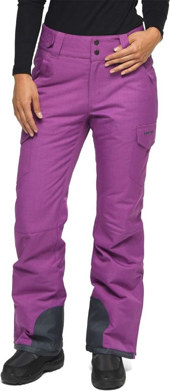 Photo 1 of Arctix Women's Snow Sports Insulated Cargo Pants, Amethyst Melange, Small Tall
