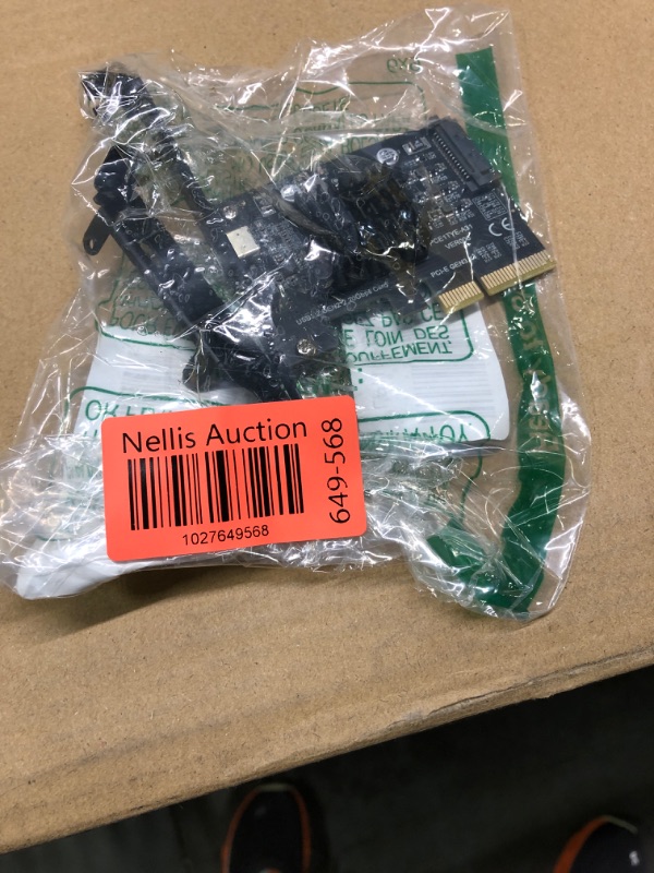 Photo 1 of cablecc USB 3.2 Gen2 Type-C 20Gbps USB-C to PCI-E 4X Express Card Adapter for Desktop Motherboard PCI-E to USB3.2 Type-C (20Gbps)
