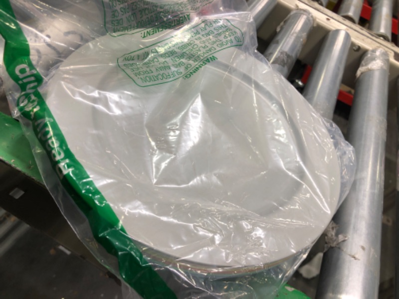 Photo 1 of 10 Inch Wheat Straw Flat Plastic Plates Set (6 Dinner Plates) - Dishwasher & Microwave Safe - Unbreakable Reusable Lightweight Eco Friendly & BPA Free Dinnerware - Dishes for Kids Toddlers & Adults 10" Flat Plates 10" Wheat Straw Flat Plastic Plates