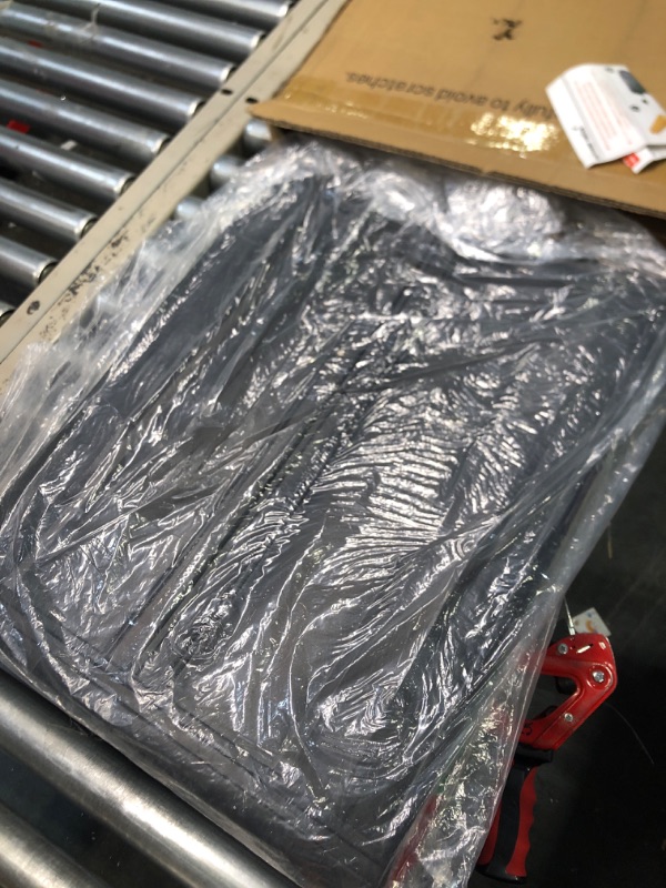 Photo 3 of **USED** AOMSAZTO Floor Mats for 2018-2023 Audi Q5, Heavy Duty TPE All Weather Protection Car Floor Mats, 1st & 2nd Row Full Set Rubber Floor Liners, Anti Skid Car Mats, Black 2018-2023 Q5 floor mats&cargo liner