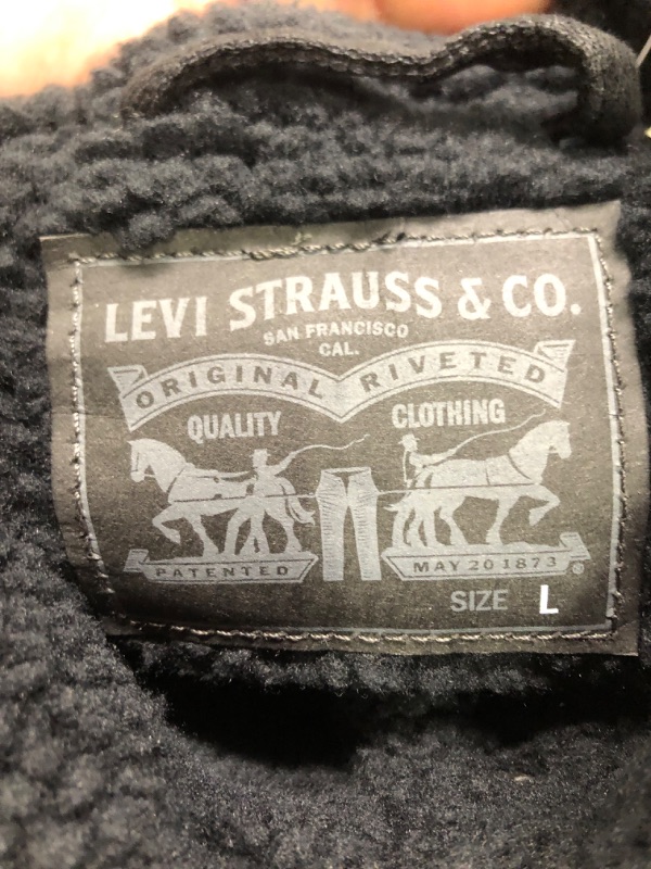 Photo 4 of Levi's® Women's Original Sherpa Trucker  LARGE 