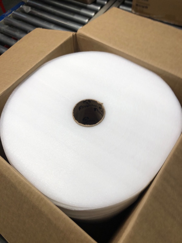 Photo 1 of Uboxes Foam Wrap Roll 320' x 12 Wide 1/16 Thick Cushion - 12 Perforation, White, FOAM11622512 320 Feet