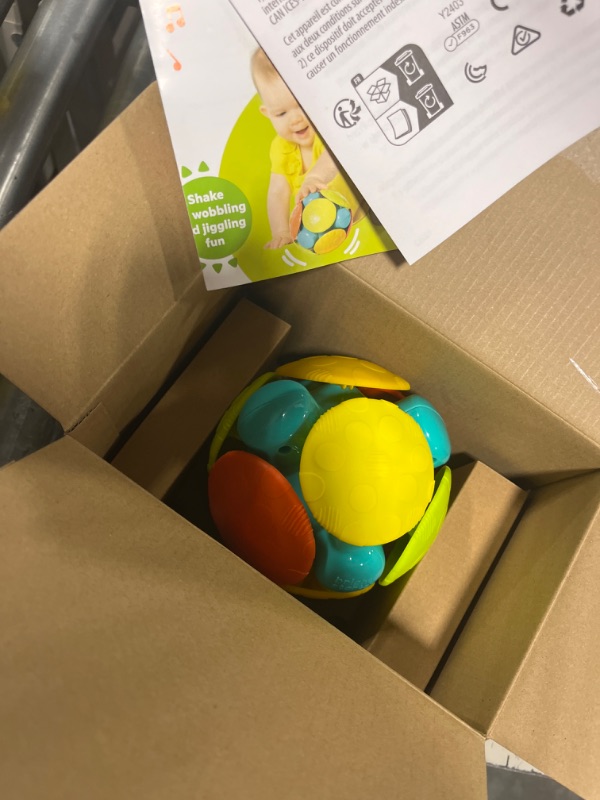 Photo 3 of Bright Starts Wobble Bobble Activity Ball Toy, Ages 3 Months+