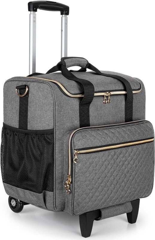 Photo 1 of ***NOT EXACT***
LUXJA Rolling Teacher Bag with Laptop Compartment and Detachable Dolly, Multifunctional Rolling Teacher Tote Bag (Patent Pending), Gray
