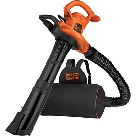 Photo 1 of 12 AMP 250 MPH 400 CFM Corded Electric 3-In-1 Backpack Leaf Blower, Vacuum & Mulcher
