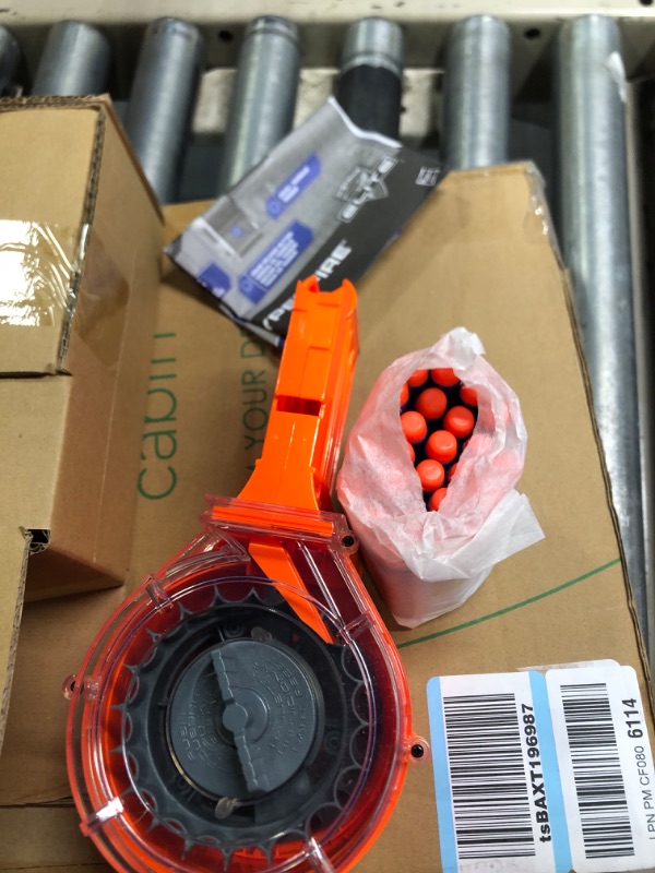 Photo 4 of ** FOR PARTS** NERF N-Strike Hyper Fire Toy (Amazon Exclusive) Frustration-Free Packaging