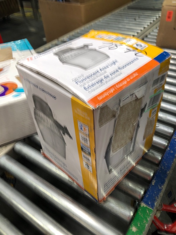 Photo 1 of Lithonia Lighting OALS10 65F 120 P LP M4 Standard Outdoor Area Light with 65-Watt Compact Fluorescent Compact Quad Tube