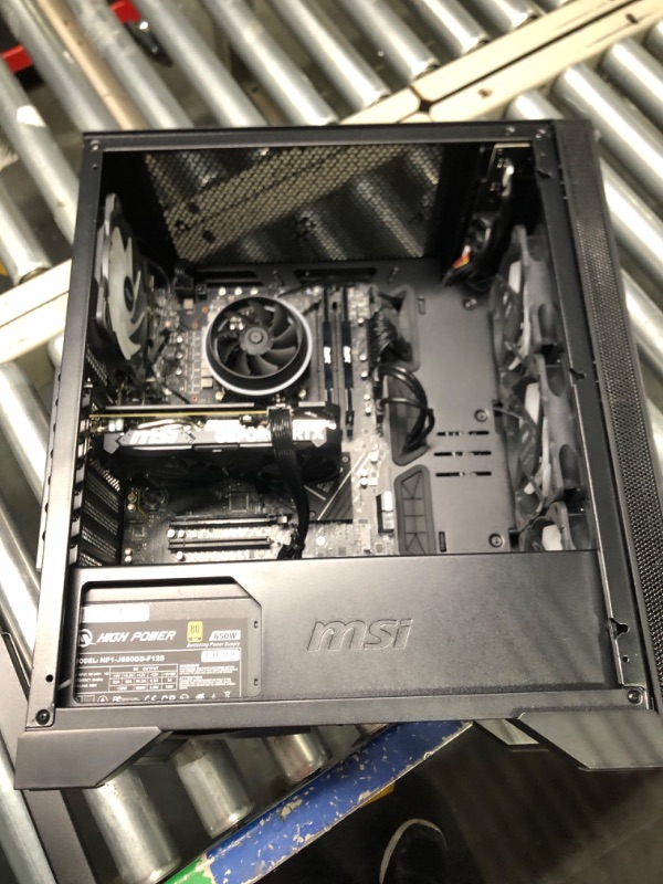 Photo 7 of MSI Aegis R (Tower) Gaming Desktop, Intel Core i5-12400F, GeForce RTX 4060, 16GB Memory (8GB x 2), 1TB SSD, USB Type-C, VR-Ready, Windows 11 Home Plus,Black Intel i5-12400F I RTX 4060