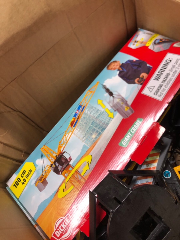 Photo 1 of Dickie Toys 40" Giant Crane Playset , Yellow