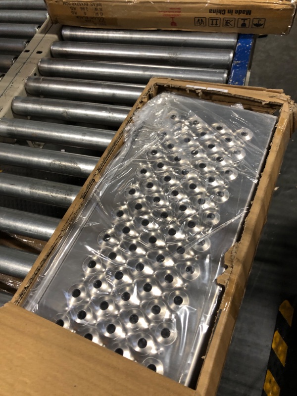Photo 1 of Ruedamann 47.2" L × 8.5" W Aluminum Loading Ramp , 880 lbs Capacity for ATV,Motorcycle,Truck,Quad,Lawn Mower,Snow Blower and More, 1 Pair 47.2"L x 8.5"W
