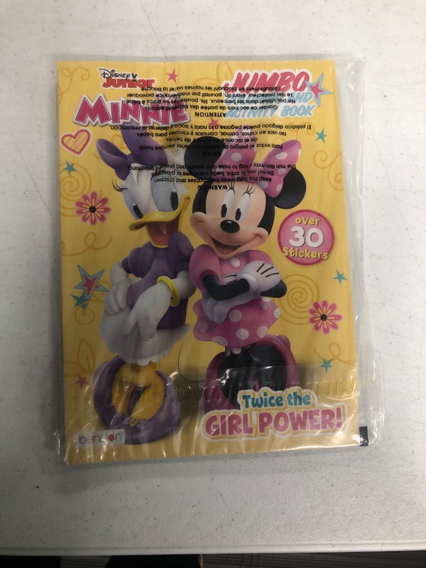 Photo 2 of Disney Minnie Mouse Coloring Book It's All About Minnie! Minnie Yellow