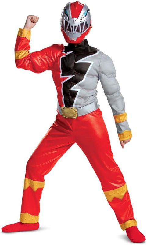 Photo 1 of Kids Power Rangers Dino Fury Red Ranger Costume