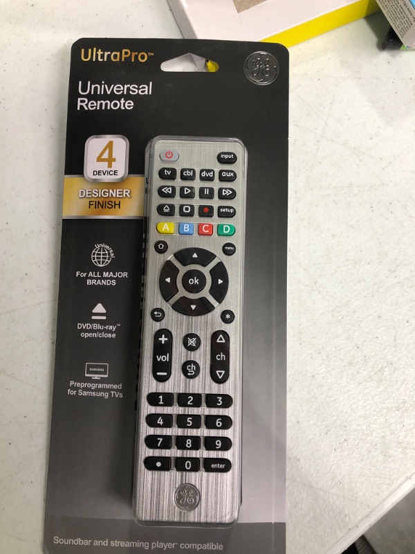 Photo 2 of GE Universal Remote Control for Samsung