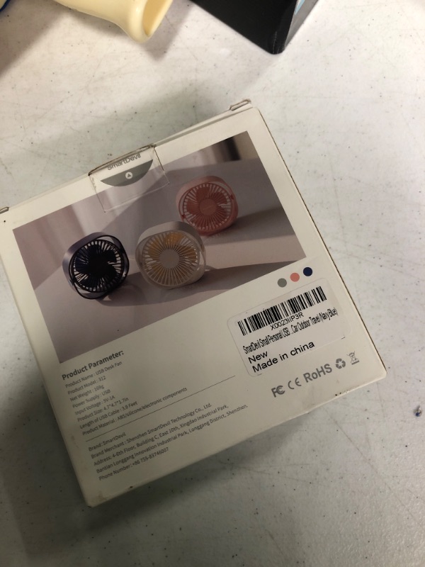 Photo 1 of SmartDevil 2 Pack Fans Bundle, Small Personal USB Desk Fan and USB Small Desk Fan Combine?3 Speeds Portable Desktop Table Cooling Fan Powered by USB,Strong Wind,Quiet Operation,for Home Office Car Out