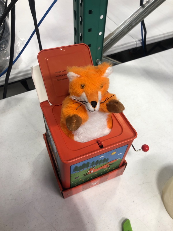 Photo 1 of Jack Rabbit Creations Fox Jack-in-The-Box***SCRATCH ON SIDE