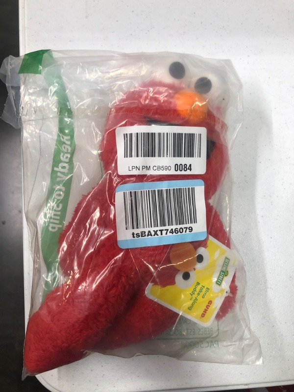 Photo 2 of GUND Sesame Street Official Elmo Take Along Buddy Plush, Premium Plush Toy for Ages 1 & Up, Red, 13” Elmo Take-along Buddy