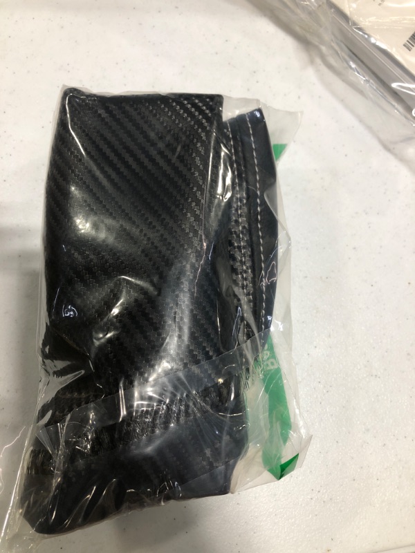 Photo 1 of INTGET Center Console Armrest Cover for VW Volkswagen Atlas Accessories 2018 2019 2020 2021 2022 2023 VW Atlas Cross Sport Accessories Leather Arm Rest Cover Console Lid Protector Carbon Fiber