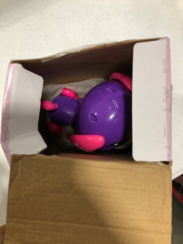 Photo 2 of amdohai Interactive Puppy - Smart Pet, Electronic Robot Dog Toys for Age 3 4 5 6 7 8 Year Old Girls, Gift Idea for Kids ? Voice Control?Intelligent Talking (Dark Purple)