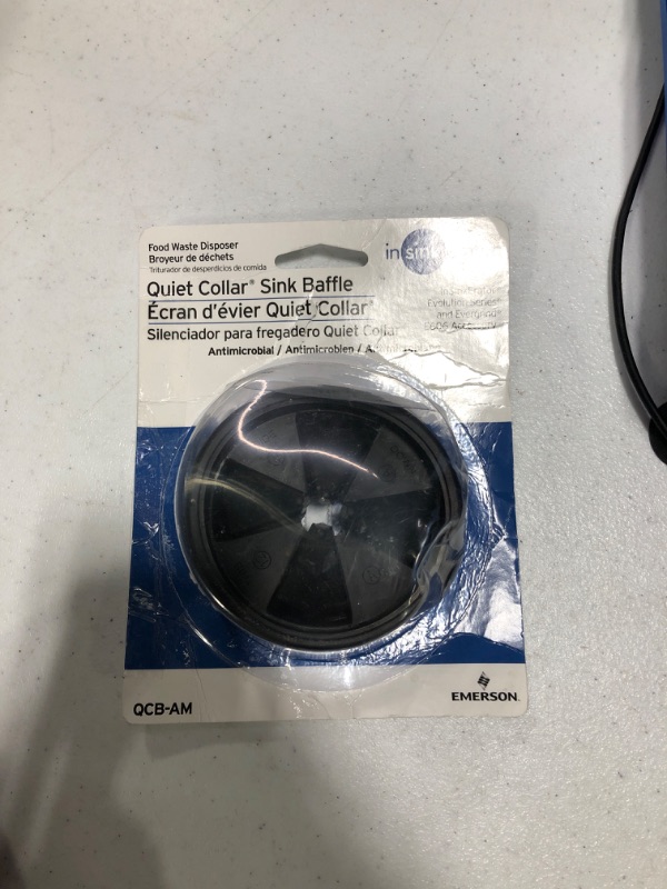 Photo 1 of 1Pcs Garbage Disposal Splash Guard Collar Sink Baffle, QCB-AM Sink Baffle Quiet Collar, Replacement for Sink Baffle, Removable Splash Guard Garbage Stopper(3-3/8 Inch in Diameter)