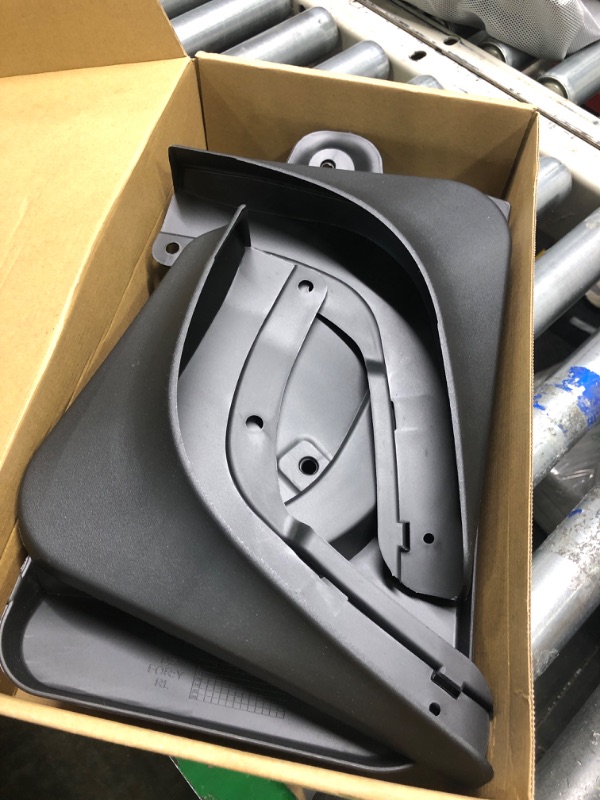 Photo 1 of BASENOR Tesla Model Y Mud Flaps Splash Guards Winter Vehicle Sediment Protection No Need to Drill Holes(Set of 4)