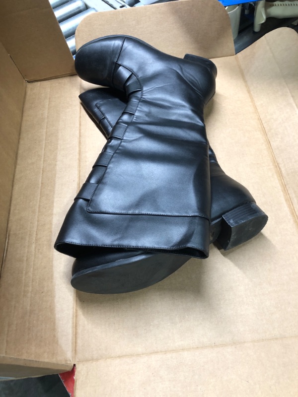 Photo 1 of Ellie Shoes Men's 121-Amos Steampunk Boots - Victorian Costume Shoes