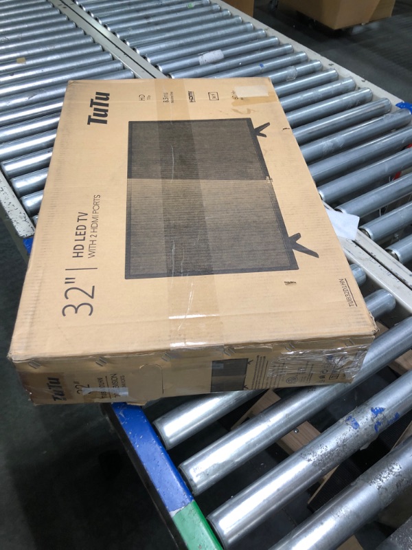 Photo 1 of 32-inch 60Hz 720P HD LED TV Widescreen High Definition Slim Television with Dolby Audio HDMI,USB (2023 Model) Standard 32 Inch
