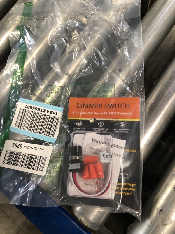 Photo 1 of ALOVECO 12 Volt DC Dimmer Switch PWM for LED RV Lights Interior, 5-24 Volts LED Ceiling Dome Lights Dimmer and Switch for Camper, Recreational Vehicle, Halogen, Auto, Truck, Marine and Strip Lighting
