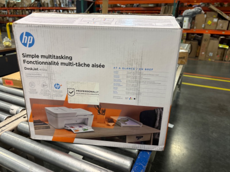 Photo 1 of HP DeskJet 4133e All-in-One Printer with Bonus 6 Months of Instant Ink,White