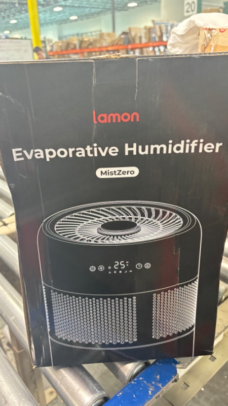 Photo 1 of Lamon Humidifiers for Bedroom, 400ml/H Repid Humidifier and Air Purifier with Anion UV & Filter for Large Room, Cool Evaporative Quiet Sleep Mode, Top Fill Diffuser for Home, Plants(4.5L/1.2G)