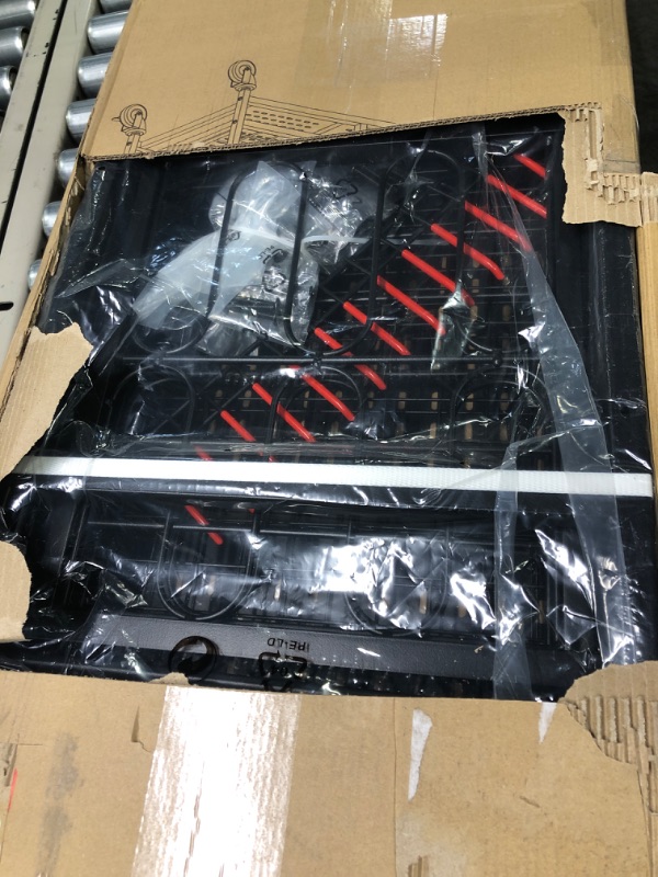 Photo 1 of PLKOW Garden Tool Organizer with Wheels, Garden Tool Rack, Yard Tool Holder for Rakes, Shovel, Fertilizer, Garden Tool Storage for Garage, Shed, Outdoor Deluxe Rack