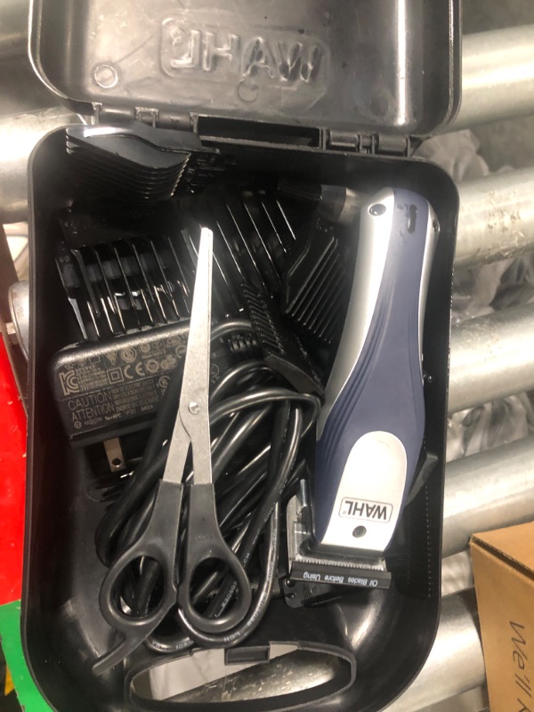 Photo 3 of **USED** Wahl Lithium Ion Pro Rechargeable Cord/Cordless Hair Clipper Kit for Men, Woman, & Children with Smart Charge Technology for Convenient at Home Haircutting - Model 79470