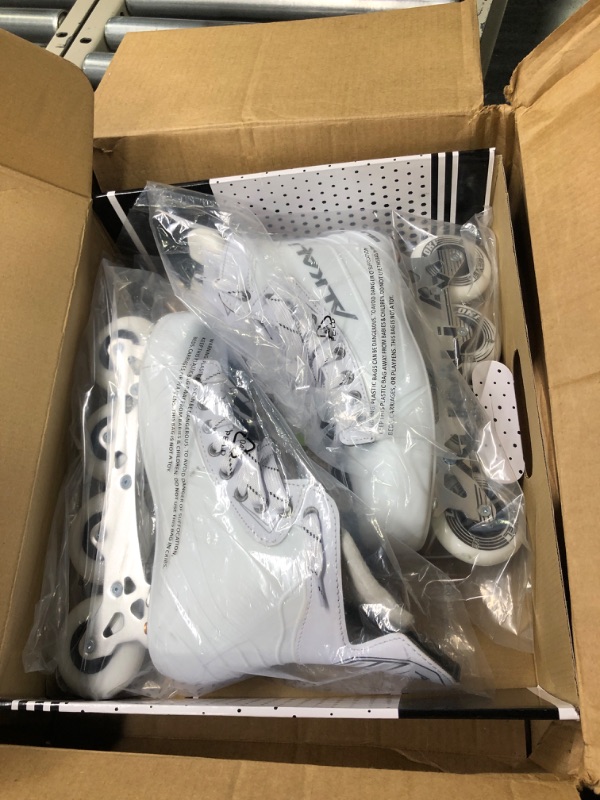 Photo 1 of Alkali Cele III Senior Adult Junior Kids Inline Roller Hockey Skates, New for 2023 Skate Size 11 (Shoe Size 12-12.5)