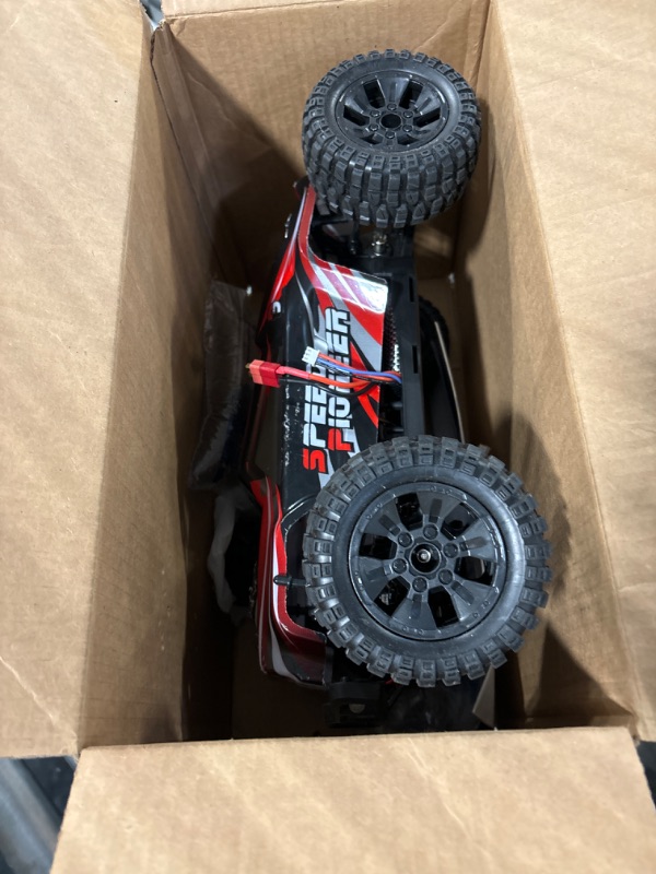 Photo 3 of DEERC 9206E DIY Extra Shell 1:10 Scale Large RC Cars,48+ KM/H Hobby Grade High Speed Remote Control Car for Adults Boys,All Terrain 4WD 2.4GHz Off Road Monster RC Truck with 2 Battery for 40+ Min Play